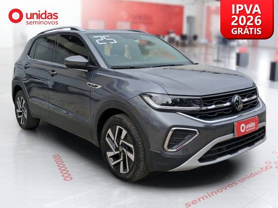 VOLKSWAGEN T-CROSS 1.4 250 TSI TOTAL FLEX HIGHLINE AUTOMÁTICO VOLKSWAGEN T-CROSS 1.4 250 TSI TOTAL FLEX HIGHLINE AUTOMÁTICO